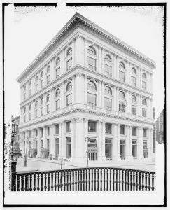 Tiffany & Co. flagship building in 1906 located at 401 Fifth Ave.